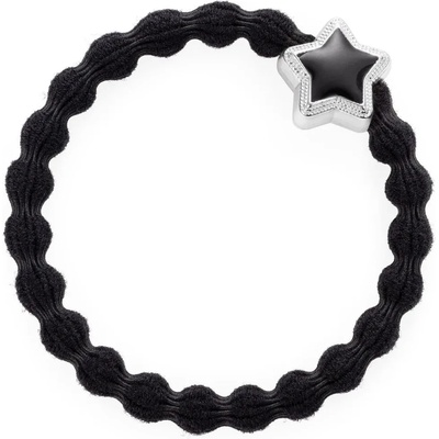 By Eloise London Enamel Silver Star Ластик за коса за жени