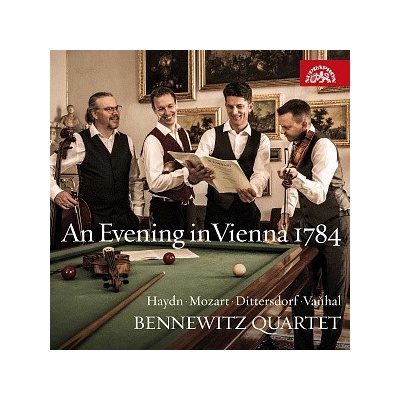 VA An Evening in Vienna 1784 Bennewitz Quartet CD