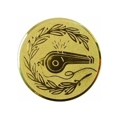 TROFEJE.sk Emblém 25mm 48 píšťalka