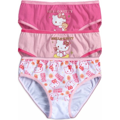Dívčí kalhotky HELLO KITTY balení 3 ks růžové – Hledejceny.cz