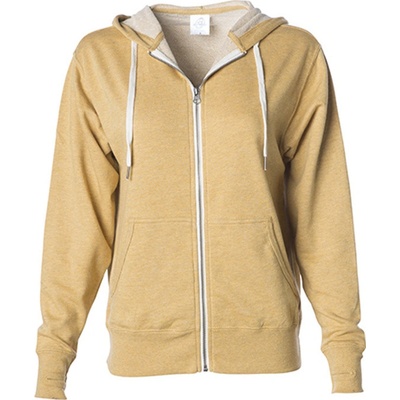 Independent Unisex mikina s kapucňou PRM90HTZ Golden Wheat Heather