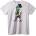NOONEBRAND Тениска Градски Алигатор Стрийтуер - L, White
