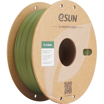 eSUN PLA-Matte Olive Green - 1, 75 mm / 1000 g (PLA-MT175O-OG1P1)