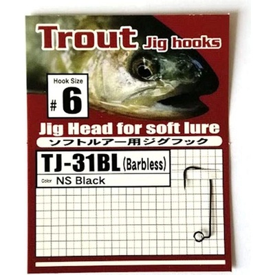 Vanfook Trout Jig hooks TJ-31BL vel.8 25ks