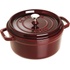 Staub Cocotte hrnec kulatý 24 cm 3,8 l vínový