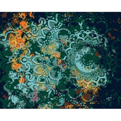 Zuty Malování podle čísel ABSTRAKTNÍ MANDALA