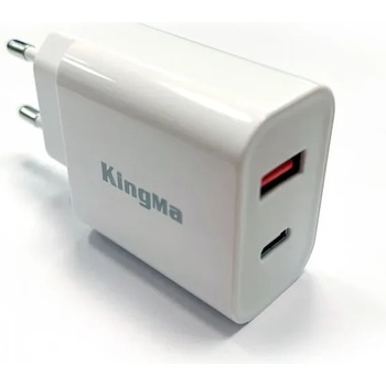 KingMa Зарядно устройство Kingma , USB-A и USB-C, 18W Fast Charging