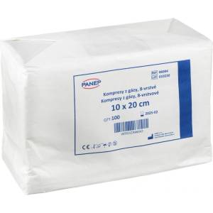 Panep Компреси от марля, 8-слойни, 10x20 см, нестерилни