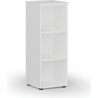 Primo Kancelářský regál WHITE, 1087 x 400 x 420 mm, bílá – Zboží Dáma