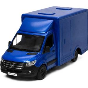 Kinsmart Метален микробус Kinsmart - Mercedes-Benz Sprinter, 1: 48, син (53146)