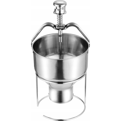 SucceBuy Ruční dávkovač těsta na koblihy 2,4L Z Nerezové Oceli 304 do kuchyně