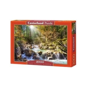 Castorland Puzzle 2000 Brook in the forest CASTOR