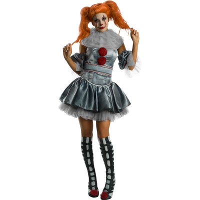 Rubies Дамски костюм Pennywise deluxe Размер - Възрастни: S