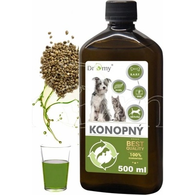 DROMY KONOPNÝ OLEJ 0,5 l