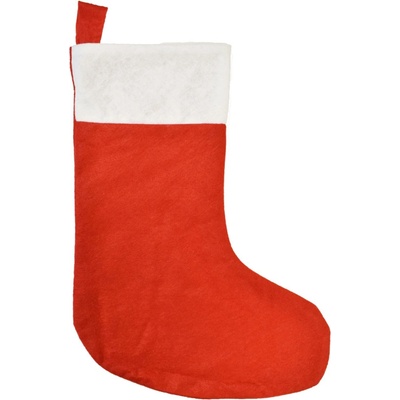 L-Merch Vánoční punčocha NT4017 Red one size