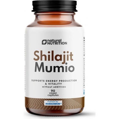 Natural Nutrition Shilajit Mumio kapsle 90 kapslí