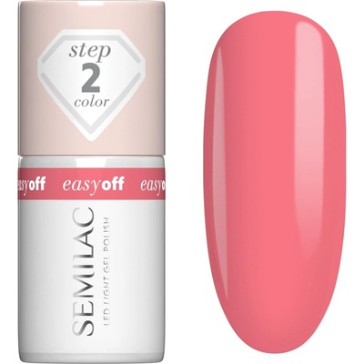 L28 Semilac EASY OFF LED LIGHT lak na nehty Bubblegum 7 ml