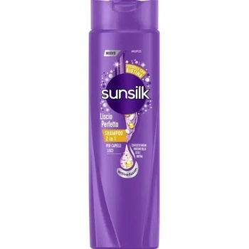 Sunsilk šampon 2v1 Liscio Perfetto pro rovné vlasy 250 ml