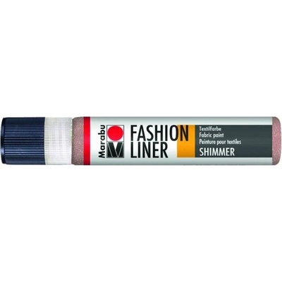 Marabu textilní liner 25 ml zlatorůžový