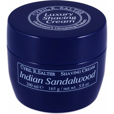 Cyril R. Salter Indian Sandalwood krém na holení 165 g