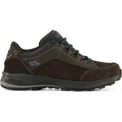 Hanwag Дамски мултиспорт обувки Hanwag Banks Low Lady GTX Multisport shoes - Asphalt / Ocean - размер 41, 5 (EU) (122-0528-0119)