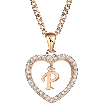 HARAHU Колие Писмо - p / Златна kp5199 (5199)