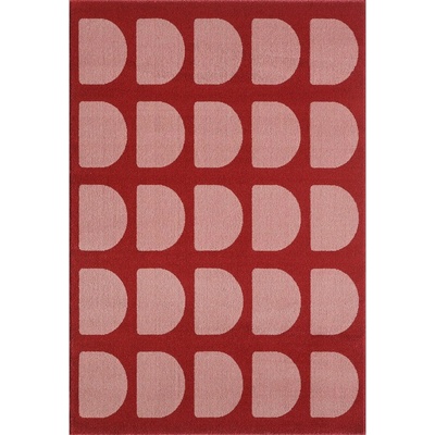 ESTE Червен /розов килим 120x170 cm Pomegranate - ESTE (02977A NEW ROSE / RED)
