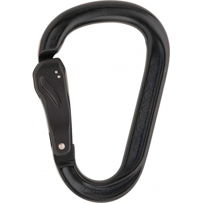 AustriAlpin HMS карабинер Austrialpin HMS Rondo Alu Slide-Autolock HMS carabiner - Black Hardcoated - размер One Size (323-0216-0311)
