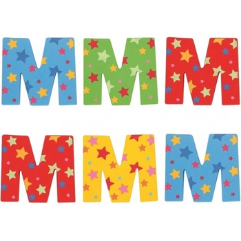 Bigjigs Toys hviezdičkové písmenko M