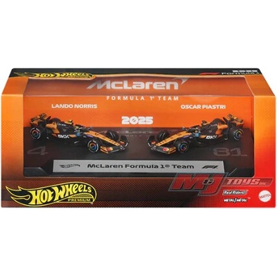 Hot Wheels Premium Formula 1 2025 McLaren Piastro a Norris 1:64
