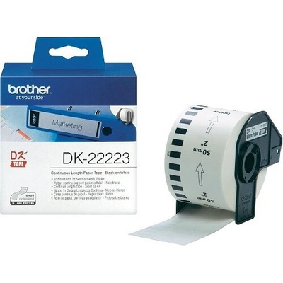 Páska Brother DK-22223 (papírová role 50mm x 30,48m) DK22223