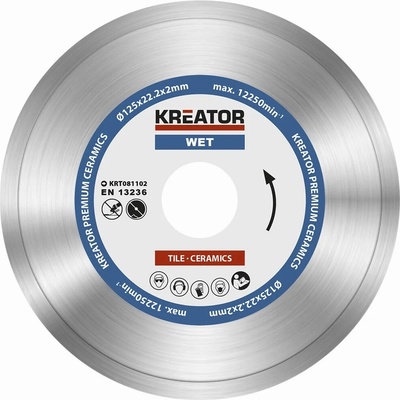 Kreator Diamantový kotúč 125 mm KRT081102