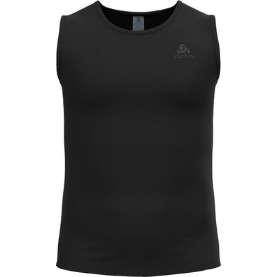 Odlo Мъжко мериносово термобельо Odlo Merino PW 140 Seamless Baselayer Crew Neck Singlet Merino base layer - Black - размер XL (015-1880-0114)