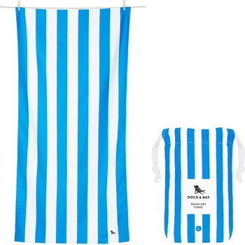 Image 1 of Dock&Bay UK Dock&Bay Бързосъхнеща кърпа за плаж Синя