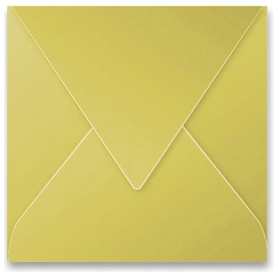 CLAIREFONTAINE Obálka CF - 165x165 mm, zlatá 120g (20ks)