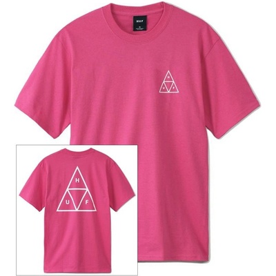 HUF triPLE triANGLE TEE Coral