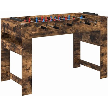 Маса за футбол Опушен дъб 125 x 60, 5 x 80 см