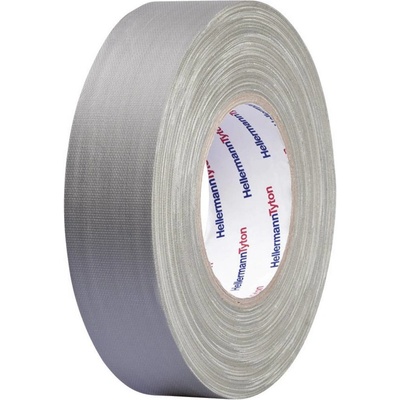 HellermannTyton páska se skelným vláknem HelaTape Tex 50 m x 19 mm šedá