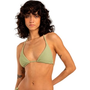Billabong Tanlines Multi Triangle bikini top - Green (Avocado)