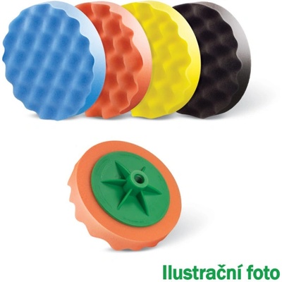 BOLL Profilovaná houbička na leštění na závit M 14 150 mm super tvrdá modrá