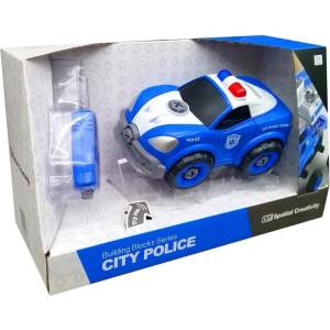 RAYA TOYS Сглобяема играчка Raya Toys - Полицейска кола City Police (507119043)
