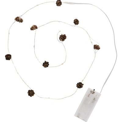 Ib Laursen Svietiaci LED drôtik Cones 120 cm
