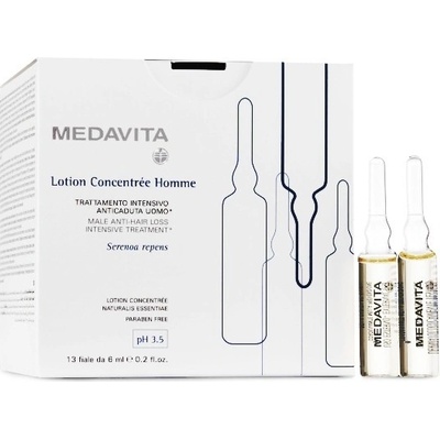 MedaVita Lotion Concetree Homme ampule proti vypadání pro muže 13 x 6 ml