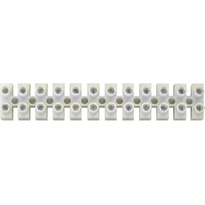 EMOS Svorkovnica 12×16,0 mm biela 10ks 70884 3146001600