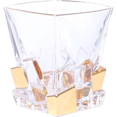 Bohemia 1845 Чаша за уиски Bohemia 1845 Crack Gold 310ml, 6 броя