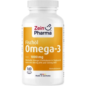 Zein Pharma Omega-3 Fish Oil 1000 mg [140 Гел капсули]