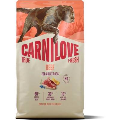 CARNILOVE True Fresh Dog Beef за възрастни кучета 4 кг
