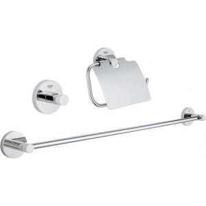 GROHE Essentials - Комплект аксесоари за баня 3 в 1, хром 40775001 (40775001)