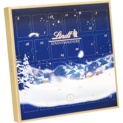 Lindt Vánoční kouzlo mini adventní kalendář - 115 g