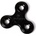 Fidget spinner ČERNÝ